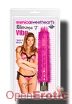 Monica Sweethearts Silicon Vibe - Pink (Pipedream)
