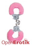 Furry Fun Cuffs - Pink Plush (Scala - ToyJoy)