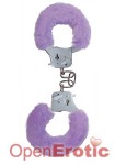 Furry Fun Cuffs - Purple Plush (Scala - ToyJoy)