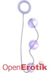 Magnifique Peak Pearls Clear Purple (Scala - ToyJoy)
