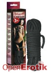 Bondage Seil 3m - Schwarz (fetish Collection)