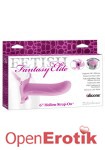 6 Zoll Hollow Strap-On - Pink (Pipedream - Fetish Fantasy Elite)