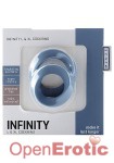 Infinity - L and XL Cockring - Blue (Shots Toys - Mjuze)