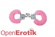 Furry Fun Cuffs - Pink Plush 