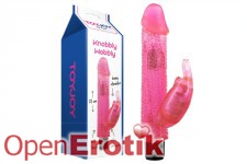Knobbly Wobbly - Cotton Tail Pink 
