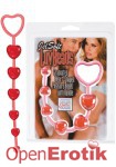 JelSoft Luv Beads - Red (California Exotic Novelties)