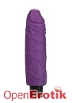 Realistic Skin Vibrator - Normal Size Purple (Shots Toys)