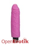 Realistic Skin Vibrator - Normal Size Pink (Shots Toys)