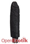 Realistic Skin Vibrator Normal Size - Black (Shots Toys) Realistic Skin Vibrator Normal Size - Black (Shots Toys)