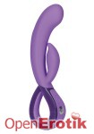 Leia Rechargeable Dual Action Wand - Lavender (Key)