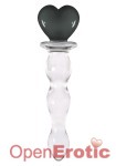 Crystal Heart of Glass - Charcoal (NS Novelties)