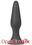 Silky Buttplug Medium Size - Black (Shots Toys)