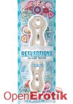 Reflections Glass Wand Shimmer - Silver (Doc Johnson)