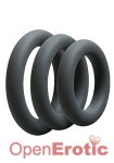 OptiMALE - 3 C-Ring Set - Thick - Slate (Doc Johnson)