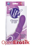 Change It Up! - 10 Function Silicone Massager - Purple (California Exotic Novelties - Up!)