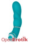 Change It Up! - 10 Function Silicone Massager - Teal (California Exotic Novelties - Up!)