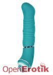 Mix It Up! - 10 Function Silicone Massager - Teal (California Exotic Novelties - Up!)