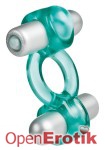 Spice It Up! - Double Action Couples Ring 2 - Teal (California Exotic Novelties - Up!)