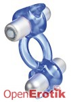 Spice It Up! - Double Action Couples Ring 2 - Blue (California Exotic Novelties - Up!)