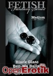 Medium Black Glass Ben-Wa Balls (Pipedream - Fetish Fantasy Series)