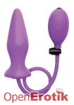 Inflatable Silicone Plug - Purple (Shots Toys - Ouch!)