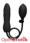 Inflatable Silicone Twist - Black (Shots Toys - Ouch!)
