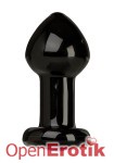 Violet Gems - Crystal Anal Plug Medium (Doc Johnson - Black Rose)