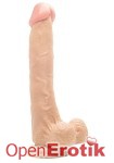 Realistic Cock - 10 Zoll - with Scrotum - Skin (RealRock)