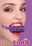 Cylinder Gag - Purple (Shots Toys - Ouch!)