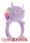 Raging Bull C-Ring with Flashing LED Eys - Lavender (Scala - ToyJoy)