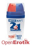 2 in 1 - Silicone and Water Base Premium Lubricants - 50 ml (Swiss Navy)