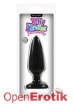 Pleasure Plug Medium - Black (NS Novelties - Jelly Rancher)