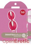 Smartballs Duo - white/ india red (Fun Factory)