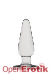 Buttplug - Glas - 5 Inch - Model 1 (Bottom Line)