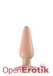 Buttplug - Rubber - 4 Inch - Model 1 - Flesh (Bottom Line)