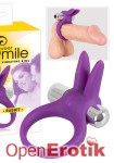 Smile Vibrating Cock Ring Rabbit (You2Toys - Silicone Stars)