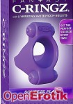 Squeeze Play Couples Ring - Purple (Pipedream - Fantasy C-Ringz)