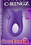 Venus Silicone Love Ring - Purple (Pipedream - Fantasy C-Ringz)