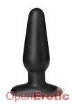 Truskyn - The Tru Plug - Taper - Black (Doc Johnson - Platinum Premium Silicone)