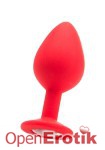 Large Diamont Butt Plug - Red (Shots Toys - Ouch!)