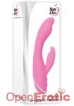 Silicone G-Gasm Rabbit - Pink (Adam & Eve)