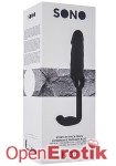 No. 38 - Stretchy Penis Extension and Plug - Black (SONO)