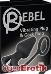 Vibrating Plug and Cock Ring (You2Toys - Rebel)