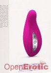 Rechargeable 7 Speed Silicone Lay-On Vibe - Pink (Shots Toys)