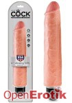 10 Inch Vibrating Stiffy - Skin (Pipedream - King Cock)