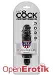 5 Inch Vibrating Stiffy - Black (Pipedream - King Cock)