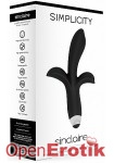 Sinclaire - G-Spot and Clitoral Vibrator - Black (Shots Toys - Simplicity)