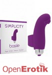 Basile - Finger Vibrator - Purple (Shots Toys - Simplicity)
