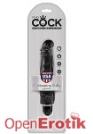 7 Inch Vibrating Stiffy - Black (Pipedream - King Cock)