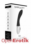 Ila - Classic Vibrator - Black (Shots Toys - Simplicity)